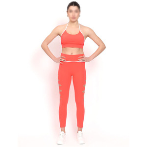 Conjunto de Yoga de Cintura Alta, Ligero, Ajustado, Transpirable, de la Mejor Calidad, Diseño Personalizado, Precio Razonable, en Oferta - Product Image 1