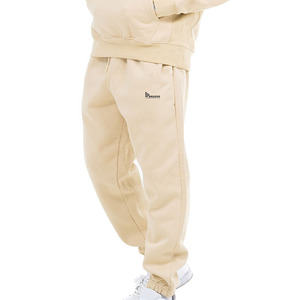 RELEVO INDUSTRIES Pantalones deportivos de algodón y forro polar para hombre |   Pantalones Deportivos Gruesos y Cálidos para Invierno - Product Image 1