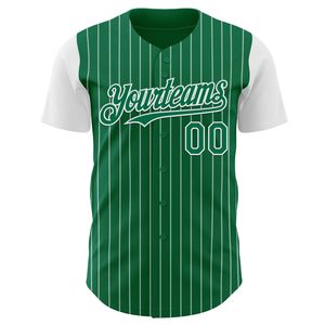 Maillots de baseball personnalisés sublimés - 100% polyester, impression par sublimation à transfert thermique, nom de l'équipe, logo, positions personnalisés - Product Image 4