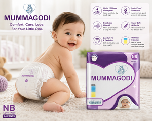 Pañales Premium para Bebé MUMMAGODI, Talla RN |   Pañal Calzable Ultra Suave, 12 Horas de Absorción, Indicador de Humedad, a Prueba de Fugas - Product Image 3
