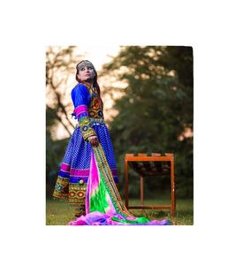 Vestidos Kuchi afganos étnicos vintage trajes de fiesta tradicionales con decoración de encaje en varios colores para afganos/Pakistán - Product Image 1