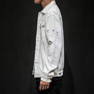 New Design Custom Clothing Fashion Breathable Denim <b>Jacket</b> For <b>Men</b> Stylish Coats Jean <b>Running</b> <b>Jacket</b> - Product Image 2