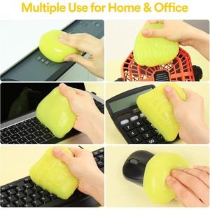 Kit di Pulizia Auto Riutilizzabile con Gel Detergente, Fluidi per la Cura degli Interni e Pasta Pulente in Gel per Auto - Product Image 6