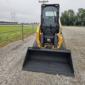 CAT Skid Steer Loader New Condition High Flow 2-Speed Pump Gear Features Perkins Engine High Efficiency - Product Image 5