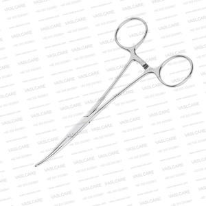 Pinzas Kelly de 5-1/2″ (14cm) Rectas y Curvas, Pinzas Hemostáticas con Mordazas Semiserradas para Cirugía Plástica Facial de Vaslcare - Product Image 3