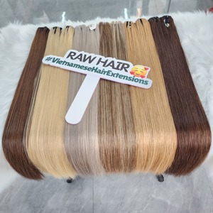 ผมแท้เวียดนามแบบตรง 8-32 นิ้ว  แบบ Super Double Drawn  พร้อมผมปิดหน้าผากและผมต่อแบบตรง - Product Image 1