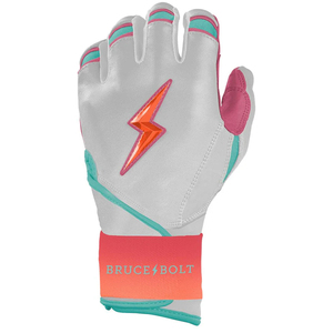 Gants de frappeur de baseball de haute qualité, personnalisés, style Bruce Bolt à manchette longue, en Spandex/Polyester, pour l'entraînement, ambidextres, avec fermeture auto-agrippante - Product Image 3