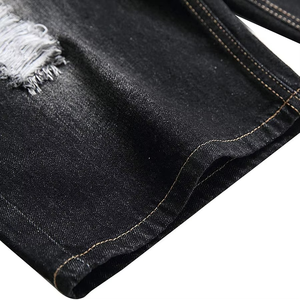 Shorts de Mezclilla Negros Premium para Hombre, Hechos en Pakistán, de Alta Calidad, Estilo Casual y Urbano - Product Image 3