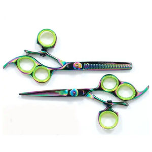 Ciseaux de coiffure 6'' en acier inoxydable JP, ensemble de ciseaux de barbier professionnels pour la coupe de cheveux, avec sac inclus - Product Image 1