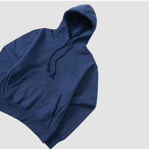 Sweat-shirt en polaire pour homme, couleur unie, coupe classique, coton, vêtements décontractés d'automne, design avec poche, sweat-shirts à capuche - Product Image 2