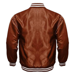 Vestes de baseball universitaires personnalisées Alpha Greek Apparel pour femmes, en satin, style Letterman, avec appliques pour sororités et fraternités - Product Image 6
