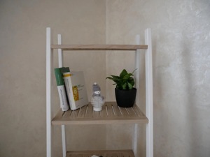 Estante de Escalera de Madera y Metal para Uso Diario, Organizador de Estudio, Estante de Almacenamiento para Oficina, Escuela, Biblioteca, Hecho a Mano en India - Product Image 2
