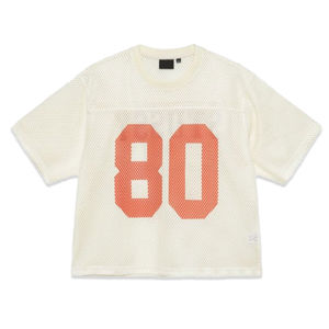 Custom Mesh T Shirt Oversized Short Sleeve Sports Jersey Breathable Quick Dry Logo Print Streetwear Wholesale - Product Image 2