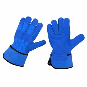 Gants de travail en cuir de buffle, protection industrielle des mains, résistance aux flammes, gants de construction canadiens pour riggers - Product Image 6