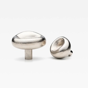 Modern Brass Cabinet Knob Round Furniture Nickel Durable Antirust Eco-Friendly Hotel Kitchen Drawer <b>Wardrobe</b> Handles - Product Image 4