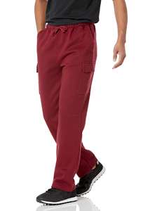 Pantalones personalizados de alta calidad, de algodón y forro polar, talla grande, casuales, con cordón, para hombre, teñidos en color liso, con corte recto. - Product Image 1