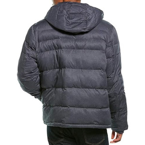 Vente en gros de doudounes de canard jaune pour homme, style rue, col montant à capuche, toile légère, service OEM, saison d'hiver XS - Product Image 6