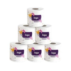 Luxury Wood Pulp <b>Toilet</b> Paper 4 Ply Restaurant <b>Toilet</b> Paper <b>Roll</b> High Quality Bathroom Tissue Supplier Manufacturer - Product Image 4
