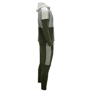 Conjunto Deportivo de Diseño Superior con Chaqueta y Pantalones con Cierre Completo, Sudadera y Pantalones Deportivos para Hombre, Conjunto de Chándal 100% Algodón de Pakistán - Product Image 6