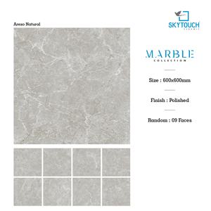 Carrelage de sol rustique en porcelaine gris Aerzo de haute qualité, fabriqué directement en usine, 600x600 mm, 24x24 pouces, 60x60 cm, nouveaux designs - Product Image 3