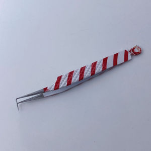 Pinzas de Alta Precisión para Extensión de Pestañas, Curvas, de Acero Inoxidable de 10 mm, Aplicador Profesional de Cejas, Herramienta de Maquillaje de Belleza - Product Image 6