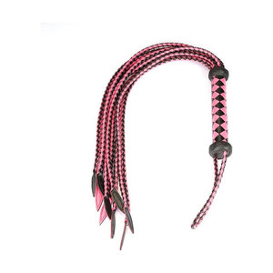 Leather <b>Flogger</b> Durable Leather Strips Flexible Build Simple Handle Design Leather <b>Flogger</b> Smooth Control Use - Product Image 1