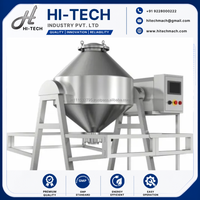 Mélangeur à double cône pour le traitement des poudres, machine de mélange pour curcuma, gingembre, masala, thé et épices