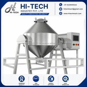 Mezcladora Industrial de Doble Cono de Acero Inoxidable para Mezclar Polvo, Mezcladora de Doble Cono para las Industrias Alimentaria y Nutracéutica - Product Image 2
