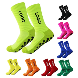 2026 Top Quality Unisex Crew Soccer <b>Socks</b> Breathable Bottom Logo Softball Baseball Football for Adults Men Women Grip <b>Socks</b> - Product Image 5