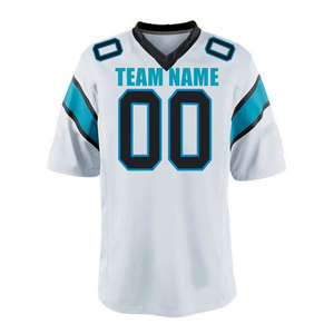 Maillot de football américain pour hommes, uniforme en polyester durable, personnalisable, respirant, pour l'entraînement et les matchs - Product Image 1