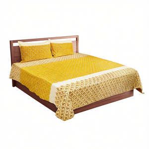 Juego de Sábanas Ajustables Estilo Americano Mona, 4 Piezas, Tamaño King 93x108 Pulgadas, Ropa de Cama de Hotel de Algodón - Product Image 2