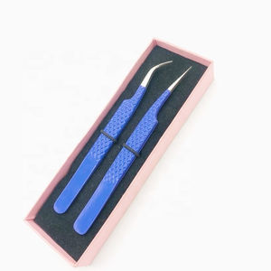 Pinces à extensions de cils, outils professionnels de salon, fournitures de beauté, pinces à cils en acier inoxydable, pinces à cils pour extensions de cils - Product Image 5