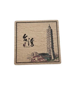 Aimant de réfrigérateur en bois avec fonction AR, souvenir personnalisé avec logo, pour sites touristiques de Taïwan - Product Image 5