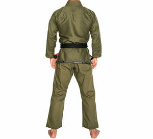 Kimono de Jiu-Jitsu BJJ de 350 Gramos con Logotipo Personalizado, Impresión Digital Frontal, 100% Algodón, 350 Gramos, Duradero, Unisex, para Entrenamiento de Artes Marciales - Product Image 3