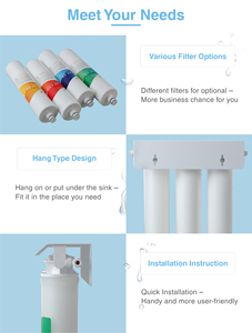 เครื่องกรองน้ำสำหรับใช้ในครัวเรือนแบบแมนนวล - Product Image 4