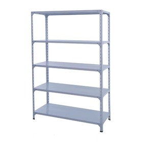 Estante de Almacenamiento Vertical de Acero Resistente sin Respaldo, Pulido, para Exhibición en Supermercados, Tiendas de Conveniencia y Almacenes - Product Image 3