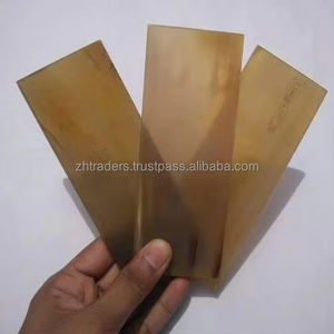 Placas de cuerno de búfalo hechas a mano para producción de marcos de gafas ópticas Tamaño y grosor personalizados disponibles - Product Image 1