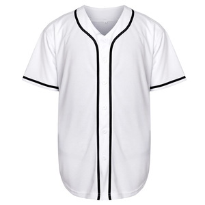Maillot de baseball pour hommes en gros OEM, imprimé, respirant, confortable, décontracté, haute qualité, personnalisable, 100 % polyester - Product Image 1