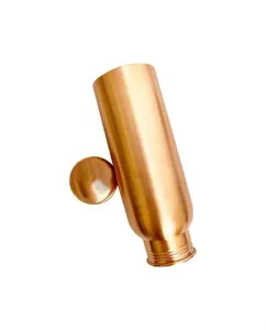 Large Capacity Stylish <b>Copper</b> <b>Bottle</b> for <b>Drinking</b> Promotes Healthy Hydration and Fresh Water Storage Available In Bulk Quantity - Product Image 6