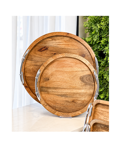 Plateau de service en bois de couleur marron pour chocolats et fruits secs, taille et forme personnalisées, fabriqué en Inde - Product Image 5