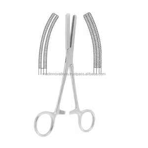 Fórceps de acero inoxidable Ferguson Angiotribe recto y curvo 6,5 pulgadas y 7,5 pulgadas fórceps de hemostato quirúrgico sujeción de Vasos - Product Image 4
