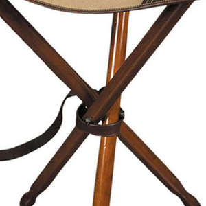 Silla Plegable Portátil de Cuero de Alta Calidad para Caza, con Marco de Acero Inoxidable, para Caminar, Hacer Senderismo, Pescar y Actividades al Aire Libre - Product Image 3
