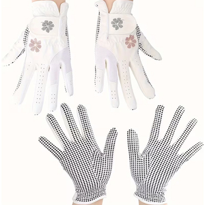 Wholesale Price Best Product Premium Leather <b>Golf</b> Gloves Soft Touch Sweat Resistant Perfect Grip Sports Gloves For Golfers - Product Image 1