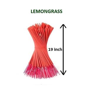 Varillas de incienso de 19 pulgadas Varillas de incienso de hierba de limón natural Suministro al por mayor a precio líder (rojo) - Product Image 1