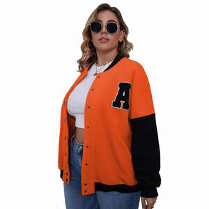 Chaquetas Varsity para Mujer al por Mayor, Diseño Clásico, Parche de Chenilla Bordado Personalizado, Proveedor de Abrigos Varsity de Lana para Damas - Product Image 3