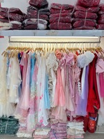 Robe de princesse rose unie en satin pour filles, coupe trapèze, longueur genou, respirante, faite à la main, avec fleurs 3D en perles, pour anniversaire, fête, mariage, demoiselle d'honneur