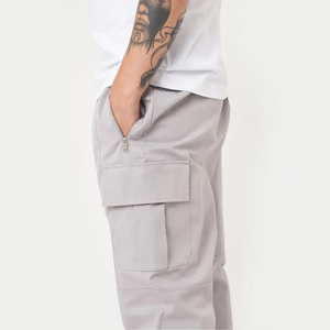 High Quality Cargo Trousers For Men <b>Zip</b> <b>pocket</b> casual pant Custom logo Men Cargo Pants Men's Pants & Trousers - Product Image 5