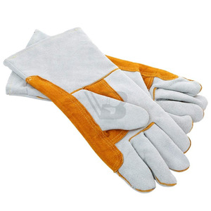 Premium Quality Heat-Resistant Leather Welding <b>Gloves</b> for Welding Laser Welding Anti-Heat BBQ Resident <b>Gloves</b> - Product Image 2