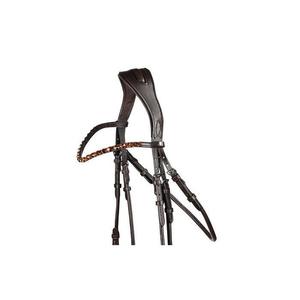 Bridon d'équitation en cuir anglais léger de qualité supérieure pour usage équestre - Product Image 3