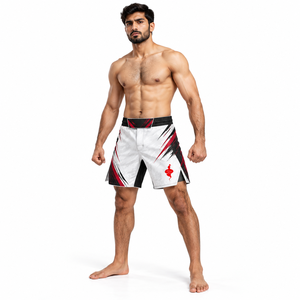 Pantalones Cortos Deportivos Premium para Hombre, Corte Atlético Moderno, Tela de Secado Rápido, para Grappling, Kickboxing y Entrenamientos de Artes Marciales Mixtas - Product Image 1